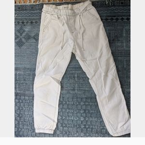 Linen joggers